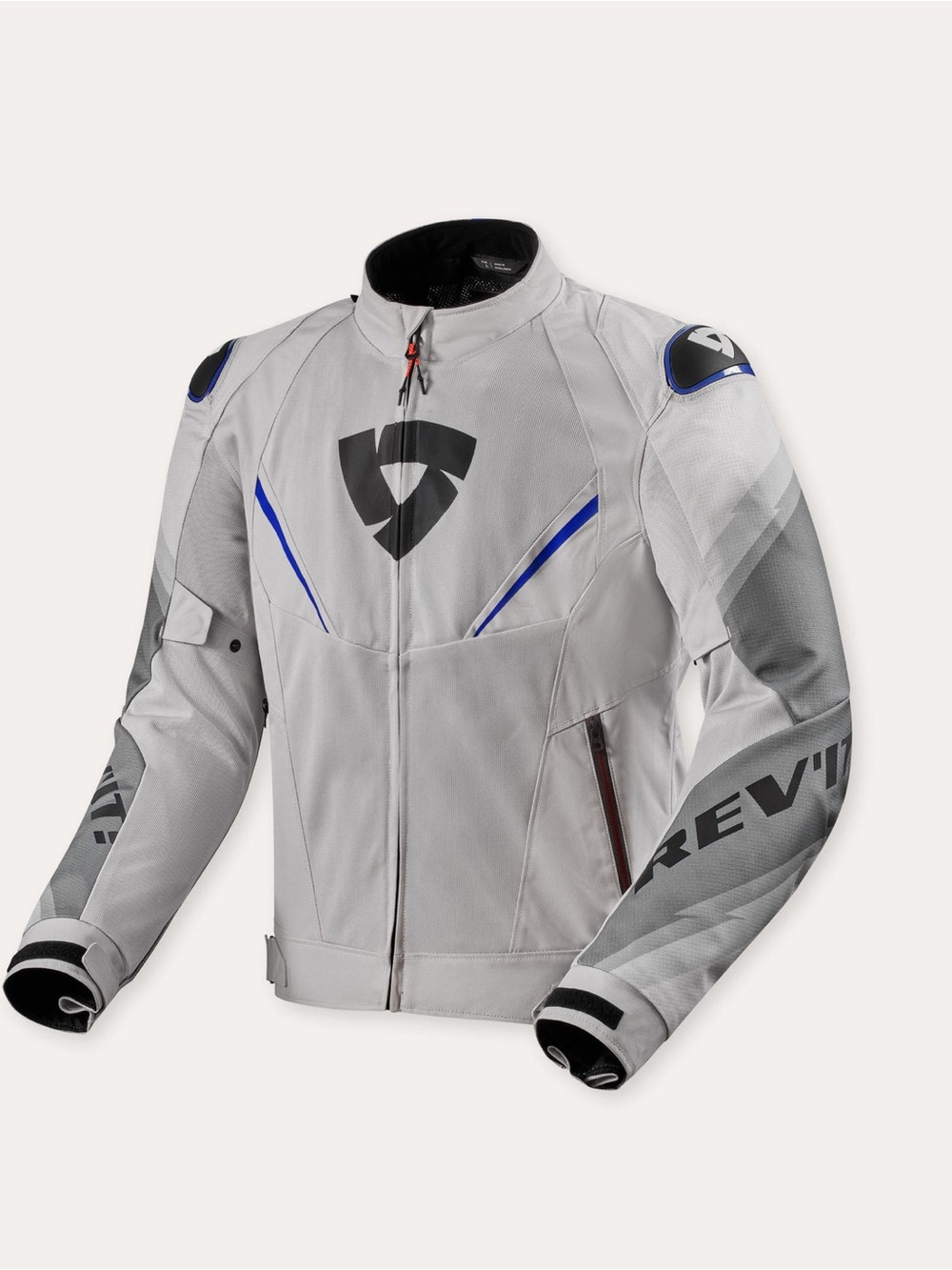 Revit Quantum 3 Air Motorcycle Jacket Silver Blue Size 3XL NWT